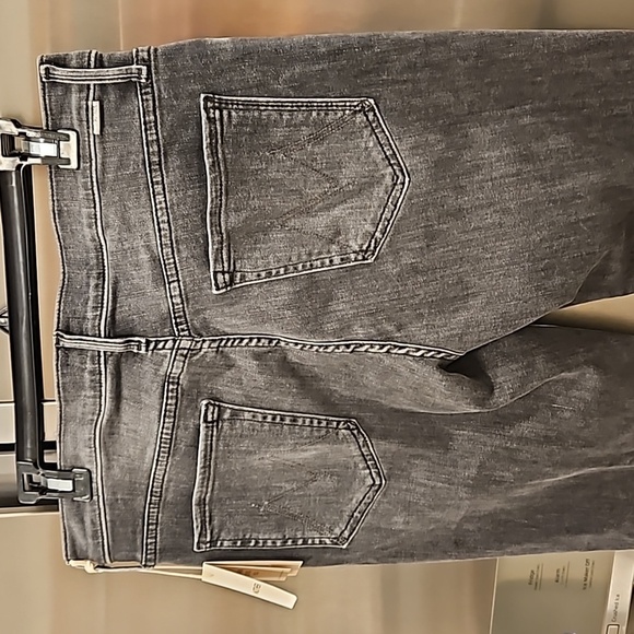 💕MOTHER💕 The Insider Crop Step Fray Jeans ~ Save Your Soul 33 NWT - Picture 15 of 16